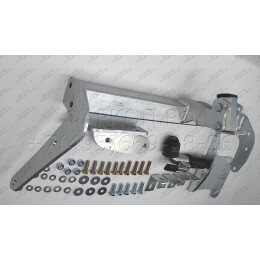 C054C GALIA Полностью оцинкованный фаркоп на Mitsubishi Outlander XL 2007-2012, Citroen C-Crosser 2007-2012, Peugeot 4007 2007-2012. Тип шара: C (горизонтальный съемный). Невидимый выре