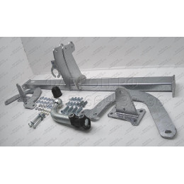 C055A GALIA Полностью оцинкованный фаркоп на Citroen C5 III седан 2008-2017, Peugeot 407 седан 2004-2010. Только для моделей с одной трубой глушителя. для Peugeot 407 2008 го