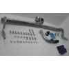 C059C GALIA Полностью оцинкованный фаркоп на Citroen C3 Picasso 2009-2017. Тип шара: C (горизонтальный съемный). Без выреза бампера. Нагрузки: 1400/75 кг, масса фаркопа 14,85 кг