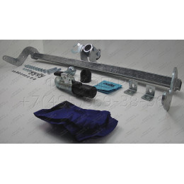 C059C GALIA Полностью оцинкованный фаркоп на Citroen C3 Picasso 2009-2017. Тип шара: C (горизонтальный съемный). Без выреза бампера. Нагрузки: 1400/75 кг, масса фар