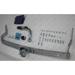 C059C GALIA Полностью оцинкованный фаркоп на Citroen C3 Picasso 2009-2017. Тип шара: C (горизонтальный съемный). Без выреза бампера. Нагрузки: 1400/75 кг, масса фар