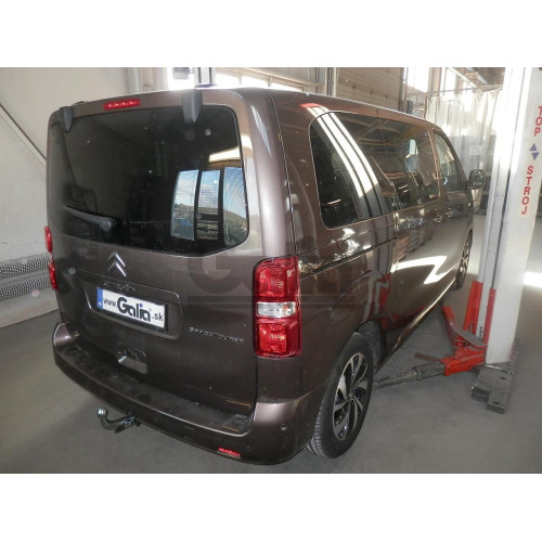 C072A GALIA Полностью оцинкованный фаркоп на Citroen Spacetourer 2016-, Peugeot Traveller 2016-, Citroen Jumpy 2016-, Peugeot Expert 2016-, Toyota Proace 2016-, Opel Zafira LIfe 2019-, Opel Vivaro 2019-, FIAT Scudo 2022-, FIAT Ulysse 2022-, Citroen Dispat