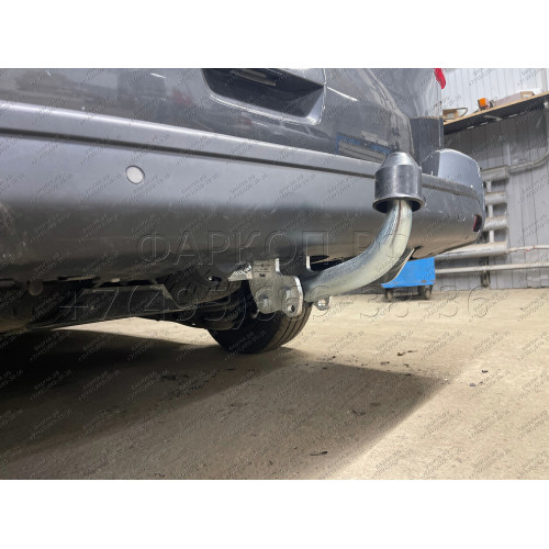 C072A GALIA Полностью оцинкованный фаркоп на Citroen Spacetourer 2016-, Peugeot Traveller 2016-, Citroen Jumpy 2016-, Peugeot Expert 2016-, Toyota Proace 2016-, Opel Zafira LIfe 2019-, Opel Vivaro 2019-, FIAT Scudo 2022-, FIAT Ulysse 2022-, Citroen Dispat