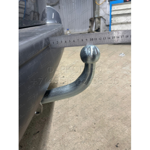 C072A GALIA Полностью оцинкованный фаркоп на Citroen Spacetourer 2016-, Peugeot Traveller 2016-, Citroen Jumpy 2016-, Peugeot Expert 2016-, Toyota Proace 2016-, Opel Zafira LIfe 2019-, Opel Vivaro 2019-, FIAT Scudo 2022-, FIAT Ulysse 2022-, Citroen Dispat
