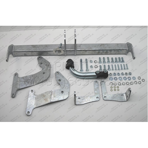 C072A GALIA Полностью оцинкованный фаркоп на Citroen Spacetourer 2016-, Peugeot Traveller 2016-, Citroen Jumpy 2016-, Peugeot Expert 2016-, Toyota Proace 2016-, Opel Zafira LIfe 2019-, Opel Vivaro 2019-, FIAT Scudo 2022-, FIAT Ulysse 2022-, Citroen Dispat