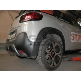 C073C GALIA Полностью оцинкованный фаркоп на Citroen C3 Aircross 2018-2024. Подрозетник убирается за бампер. Требуется невидимая подрезка бампера. Тип шара: C