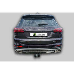 C107-A Лидер-плюс ТСУ для Xcite X-Cross 8 2024-, Chery Tiggo 8 2019-2024, Chery Tiggo 8 Pro 2021-2024, Chery Tiggo 8 Pro Max 2022- без выреза бампера. Тип шара: A. Нагрузки: 1200/75 кг, масса фарко
