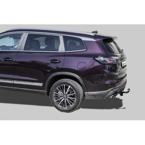 C107-A Лидер-плюс ТСУ для Xcite X-Cross 8 2024-, Chery Tiggo 8 2019-2024, Chery Tiggo 8 Pro 2021-2024, Chery Tiggo 8 Pro Max 2022- без выреза бампера. Тип шара: A. Нагрузки: 1200/75 кг, масса фаркопа 12,2 кг (без электрики в комплекте)