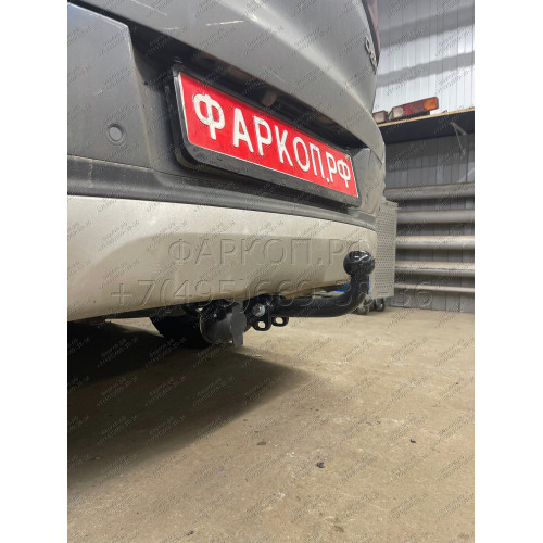 C107-A Лидер-плюс ТСУ для Xcite X-Cross 8 2024-, Chery Tiggo 8 2019-2024, Chery Tiggo 8 Pro 2021-2024, Chery Tiggo 8 Pro Max 2022- без выреза бампера. Тип шара: A. Нагрузки: 1200/75 кг, масса фаркопа 12,2 кг (без электрики в комплекте)