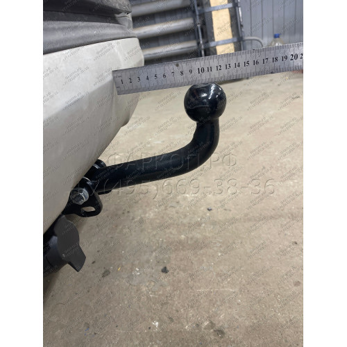 C107-A Лидер-плюс ТСУ для Xcite X-Cross 8 2024-, Chery Tiggo 8 2019-2024, Chery Tiggo 8 Pro 2021-2024, Chery Tiggo 8 Pro Max 2022- без выреза бампера. Тип шара: A. Нагрузки: 1200/75 кг, масса фаркопа 12,2 кг (без электрики в комплекте)