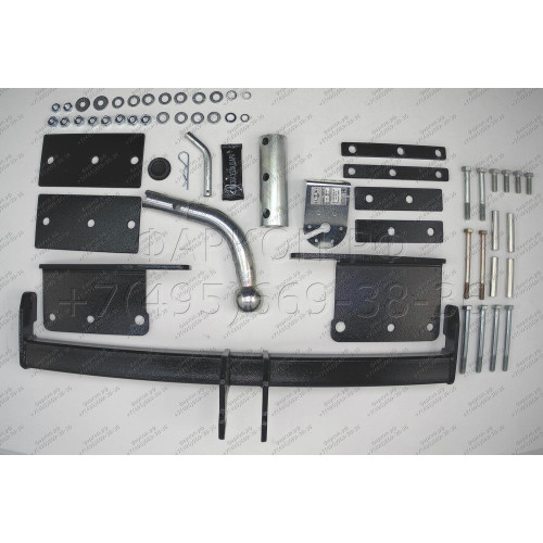 C202-BA TAVIALS ТСУ для Chevrolet Lacetti седан 2004-2012, Daewoo Gentra 2013-2015, Ravon Gentra 2015-2018 без снятия и выреза бампера. Тип шара: C (оцинкованный, съемный). Нагрузки: 1200/75 кг, масса фаркопа 20,12 кг, требуется 4 сверления (без электрики