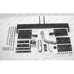 C202-BA TAVIALS ТСУ для Chevrolet Lacetti седан 2004-2012, Daewoo Gentra 2013-2015, Ravon Gentra 2015-2018 без снятия и выреза бампера. Тип шара: C (оцинкованный, съемный). Нагрузки: 1200