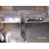D034A GALIA Полностью оцинкованный фаркоп на Chevrolet Lacetti хетчбек 5 дверей 2004-2013, Daewoo Nubira хетчбек 5 дверей 2003-2013. Подрозетник убирается за бампер. Тип шара: A. Без выреза бампера. Нагрузки: 1300/75 кг, масса фаркопа 16,51 кг