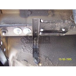 D034A GALIA Полностью оцинкованный фаркоп на Chevrolet Lacetti хетчбек 5 дверей 2004-2013, Daewoo Nubira хетчбек 5 дверей 2003-2013. Подрозетник убирается за бампер. Тип