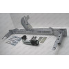 D034A GALIA Полностью оцинкованный фаркоп на Chevrolet Lacetti хетчбек 5 дверей 2004-2013, Daewoo Nubira хетчбек 5 дверей 2003-2013. Подрозетник убирается за бампер. Тип шара: A. Без выреза бампера. Нагрузки: 1300/75 кг, масса фаркопа 16,51 кг