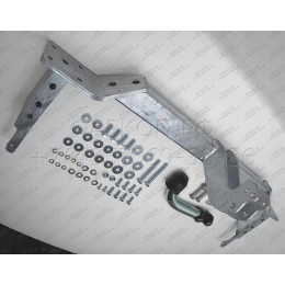 D034A GALIA Полностью оцинкованный фаркоп на Chevrolet Lacetti хетчбек 5 дверей 2004-2013, Daewoo Nubira хетчбек 5 дверей 2003-2013. Подрозетник убирается за бампер. Тип