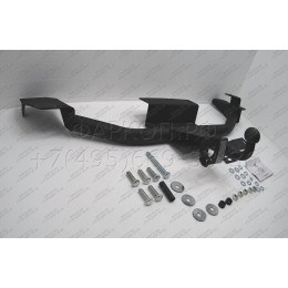 DW 03 AVTOS Фаркоп на Daewoo Nexia седан 1995-2010 без подрезки бампера. Тип шара: H (несъемный сварной). Нагрузки: 750/50 кг, масса фаркопа 13 кг (без электрики в 