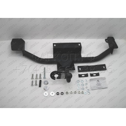 DW 03 AVTOS Фаркоп на Daewoo Nexia седан 1995-2010 без подрезки бампера. Тип шара: H (несъемный сварной). Нагрузки: 750/50 кг, масса фаркопа 13 кг (без электрики в 