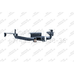 DW 03 AVTOS Фаркоп на Daewoo Nexia седан 1995-2010 без подрезки бампера. Тип шара: H (несъемный сварной). Нагрузки: 750/50 кг, масса фаркопа 13 кг (без электрики в 