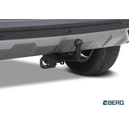 F.0911.001 BERG Фаркоп на Tenet T4 2025-, Chery Tiggo 4 2024-, Chery Tiggo 4 Pro 2022-, Chery Tiggo 4 2019-2023 без снятия и подрезки бампера. Тип шара: A. Нагрузки: 1500/75 кг, масса фаркопа 18 кг (без электрики в комплекте)