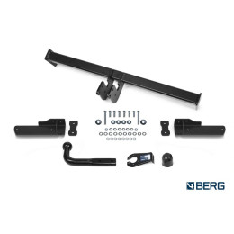 F.0911.001 BERG Фаркоп на Tenet T4 2025-, Chery Tiggo 4 2024-, Chery Tiggo 4 Pro 2022-, Chery Tiggo 4 2019-2023 без снятия и подрезки бампера. Тип шара: A. Нагрузки: 1500/75 кг, масса фаркопа 1