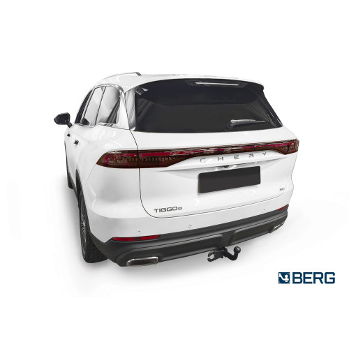 F.0914.001 BERG Фаркоп на Chery Tiggo 9 2024-, Jaecoo J8 2024-. Требуется подрезка бампера. Тип шара: A. Нагрузки: 1500/75 кг, масса фаркопа 22,8 кг (без электрики в комплекте)