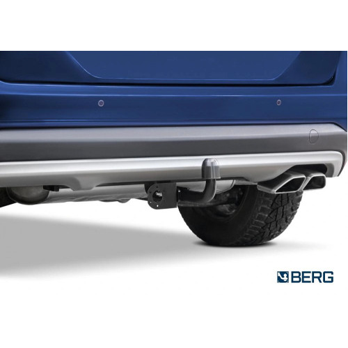 F.2811.001 BERG Фаркоп на Hyundai Tucson 2018-2021, Kia Sportage 2015-2018, 2018-2022 без подрезки бампера. Тип шара: A. Нагрузки: 1550/75 кг, масса фаркопа 15 кг (без электрики в комплекте)