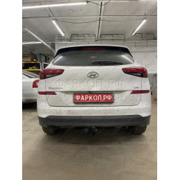 F.2811.001 BERG Фаркоп на Hyundai Tucson 2018-2021, Kia Sportage 2015-2018, 2018-2022 без подрезки бампера. Тип шара: A. Нагрузки: 1550/75 кг, масса фаркопа 15 кг (без электрики в ко