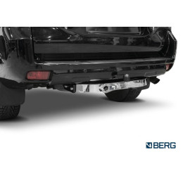 F.5714.002 BERG Фаркоп с нержавеющей накладкой на Toyota Land Cruiser Prado 120 2002-2009, Prado 150 (кроме Black Onyx) 2009-2023, Lexus GX470 2003-2009, Lexus GX460 2009-2023 без снятия и подрезки ба