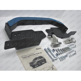 F.5714.002 BERG Фаркоп с нержавеющей накладкой на Toyota Land Cruiser Prado 120 2002-2009, Prado 150 (кроме Black Onyx) 2009-2023, Lexus GX470 2003-2009, Lexus GX460 2009-2023 без снятия и подрезки ба