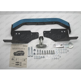 F.5714.002 BERG Фаркоп с нержавеющей накладкой на Toyota Land Cruiser Prado 120 2002-2009, Prado 150 (кроме Black Onyx) 2009-2023, Lexus GX470 2003-2009, Lexus GX460 2009-2023 без снятия и подрезки ба