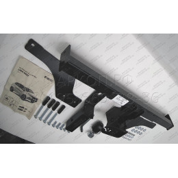 F.6017.008 BERG Фаркоп на Lada XRay 2016-2022 (вкл. Cross) без подрезки бампера. Тип шара: E. Нагрузки: 1100/75 кг, масса фаркопа 14 кг (без электрики в комплекте)