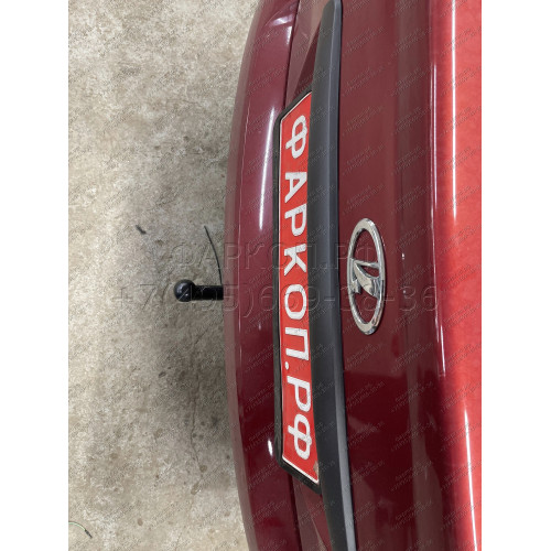 F.6018.001 BERG Фаркоп на Lada Priora 2007-2018, Lada 2110/2111/2112 1995-2007 без снятия и подрезки бампера. Тип шара: A. Нагрузки: 900/75 кг, масса фаркопа 12 кг (без электрики в комплекте)