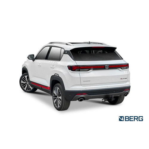 F.6112.001 BERG Фаркоп на Changan CS35 Plus 2022- без снятия и подрезки бампера. Тип шара: A. Нагрузки: 1500/75 кг, масса фаркопа 17,7 кг (без электрики в комплекте)