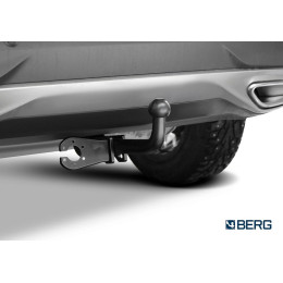 F.6117.001 BERG Фаркоп на Changan CS75 Plus 2023-2024 без подрезки бампера. Тип шара: A. Нагрузки: 1200/75 кг, масса фаркопа 18,4 кг (без электрики в комплекте)
