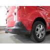 F129C GALIA Полностью оцинкованный фаркоп на Ford Transit Connect 2014-2022, Ford Tourneo Connect 2014-2022. Подрозетник убирается за бампер. Тип шара: C (горизонтальный съемный). Установка без выреза бампера. Нагрузки: 1400/80 кг, масса фаркопа 15,07 кг