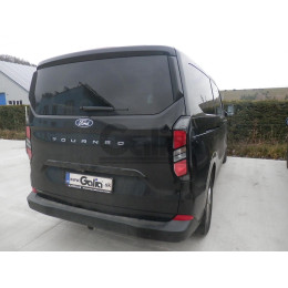 F140C GALIA Полностью оцинкованный фаркоп на Ford Tourneo Custom 2023-, Ford Transit Custom 2023-, VW Transporter T7 2024-. Тип шара: C (горизонтальный съемный). Установка без вырез