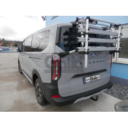 F140C GALIA Полностью оцинкованный фаркоп на Ford Tourneo Custom 2023-, Ford Transit Custom 2023-, VW Transporter T7 2024-. Тип шара: C (горизонтальный съемный). Установка без вырез