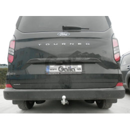 F140C GALIA Полностью оцинкованный фаркоп на Ford Tourneo Custom 2023-, Ford Transit Custom 2023-, VW Transporter T7 2024-. Тип шара: C (горизонтальный съемный). Установка без вырез