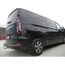 F140C GALIA Полностью оцинкованный фаркоп на Ford Tourneo Custom 2023-, Ford Transit Custom 2023-, VW Transporter T7 2024-. Тип шара: C (горизонтальный съемный). Установка без вырез