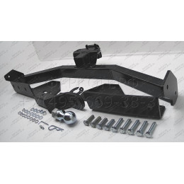 FA 0160-E Бизон Фаркоп на Toyota RAV4 2012-2019. Дорестайлинг без подрезки бампера, рестайлинг с подрезкой бампера. Тип шара: E (легкосъемный шар под квадр