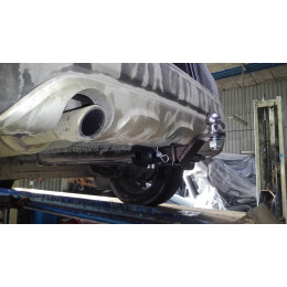 FA 0170-E Бизон Фаркоп на Renault Duster 2010-2021, Nissan Terrano 2014-2022, Renault Kaptur 2016-2022 без подрезки бампера. Тип шара: E (легкосъемный шар под квадрат). Нагрузки: 2500/