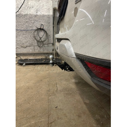 FA 0170-E Бизон Фаркоп на Renault Duster 2010-2021, Nissan Terrano 2014-2022, Renault Kaptur 2016-2022 без подрезки бампера. Тип шара: E (легкосъемный шар под квадрат). Нагрузки: 2500/