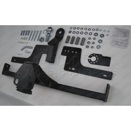 FA 0170-E Бизон Фаркоп на Renault Duster 2010-2021, Nissan Terrano 2014-2022, Renault Kaptur 2016-2022 без подрезки бампера. Тип шара: E (легкосъемный шар под квадрат). Нагрузки: 2500/