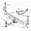 FA 0280-E Бизон Фаркоп на BMW i3 2013-2022. Требуется подрезка бампера. Тип шара: E (легкосъемный шар под квадрат 30x30 мм). Нагрузки: 750/70 кг. Не комплектуется электрикой