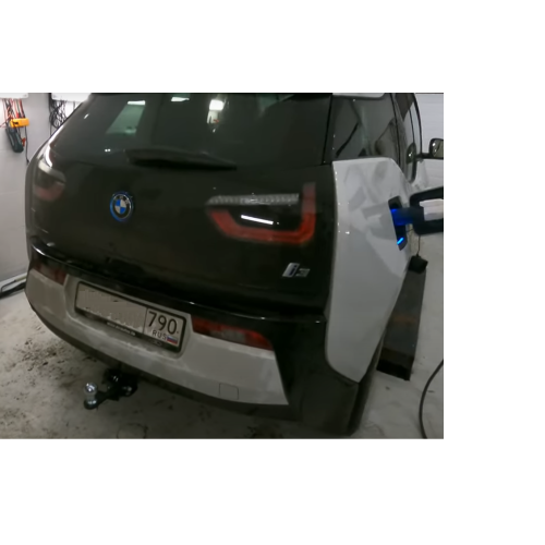 FA 0280-E Бизон Фаркоп на BMW i3 2013-2022. Требуется подрезка бампера. Тип шара: E (легкосъемный шар под квадрат 30x30 мм). Нагрузки: 750/70 кг. Не комплектуется электрикой