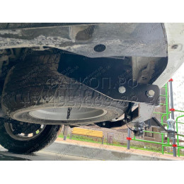 FA 0602-E Бизон Фаркоп на Toyota Land Cruiser Prado 150 2009-2023, Toyota Land Cruiser Prado 120 2002-2010 без подрезки бампера. Тип шара: E (легкосъемный шар под квадрат). Нагрузки: 3