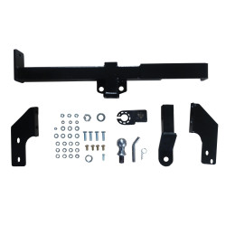 FA 0481-E Бизон Фаркоп на Toyota Prius 20 2003-2009 без подрезки бампера. Тип шара: E (легкосъемный шар под квадрат). Нагрузки: 2200/100 кг. Не комплектуется элек