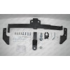 FA 0481-E Бизон Фаркоп на Toyota Prius 20 2003-2009 без подрезки бампера. Тип шара: E (легкосъемный шар под квадрат). Нагрузки: 2200/100 кг. Не комплектуется электрикой