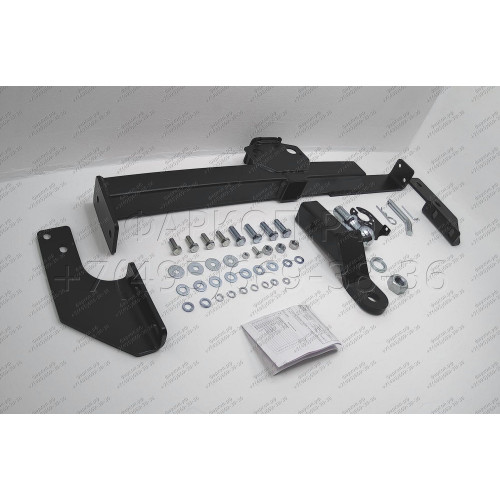 FA 0481-E Бизон Фаркоп на Toyota Prius 20 2003-2009 без подрезки бампера. Тип шара: E (легкосъемный шар под квадрат). Нагрузки: 2200/100 кг. Не комплектуется электрикой